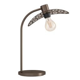 Eglo Swaby lampa stołowa 1x60 W brązowa 44126