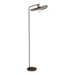 Eglo Swaby lampa stojąca 1x60 W brązowa 44127