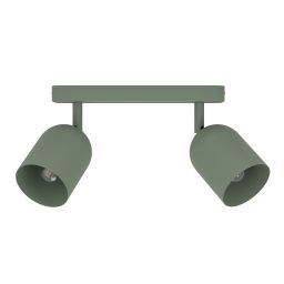 Eglo Tilston lampa podsufitowa 2x40 W zielona 44133