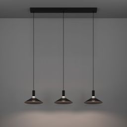 Eglo Conomavilla-Z lampa wisząca 3x7 W biała-czarna 902184