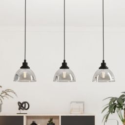 Eglo Beleser lampa wisząca 3x60 W czarna 98384