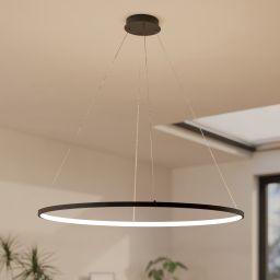 Eglo Parruta lampa wisząca 1x40 W czarna 901637