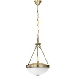 Eglo Savoy lampa wisząca 2x60 W patyna-satyna 82747