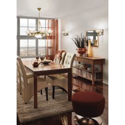 Eglo Savoy kinkiet 1x40 W patyna-satyna 82751