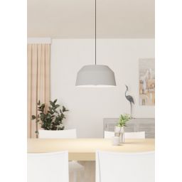 Eglo Contrisa lampa wisząca 1x40 W szary 900379