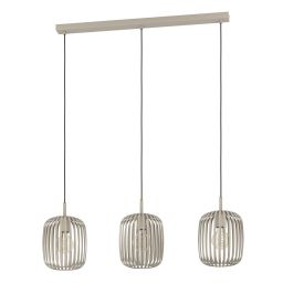 Eglo Romazzina lampa wisząca 3x60 W piaskowa 900497