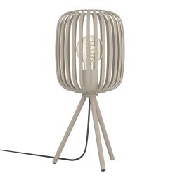 Eglo Romazzina lampa stołowa 1x60 W piaskowa 900521