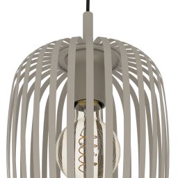 Eglo Romazzina lampa wisząca 3x60 W piaskowa 900687