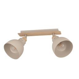 Eglo Arrecife lampa podsufitowa 2x24 W beżowa 900712