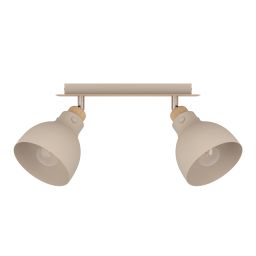 Eglo Arrecife lampa podsufitowa 2x24 W beżowa 900712