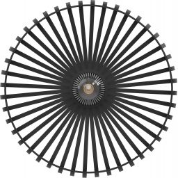 Eglo Mogano lampa podsufitowa 1x40 W czarna 900721