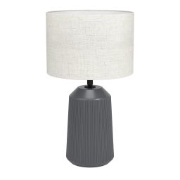 Eglo Capalbio lampa stołowa 1x40 W szara 900824