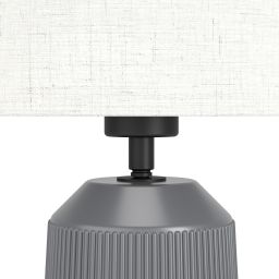 Eglo Capalbio lampa stołowa 1x40 W szara 900824