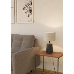 Eglo Capalbio lampa stołowa 1x40 W szara 900824