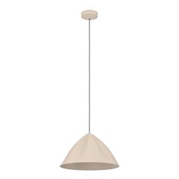 Eglo Podere lampa wisząca 1x40 W beżowa 900836