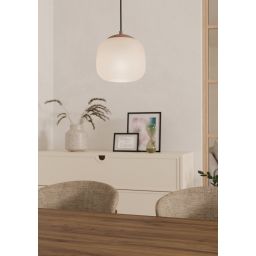 Eglo Cominio lampa wisząca 1x40 W piaskowa 900893