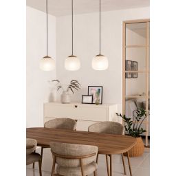 Eglo Cominio lampa wisząca 3x40 W piaskowa 900894