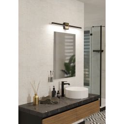 Eglo Peguera kinkiet 1x17 W czarny/złoty 900929