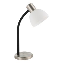 Eglo Macere lampa biurkowa 1x25 W biała 901061
