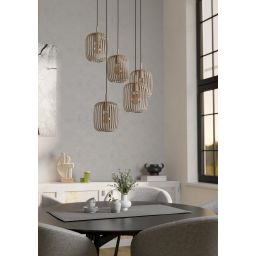 Eglo Romazzina lampa wisząca 5x60 W piaskowa 901125