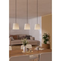 Eglo Febres lampa wisząca 3x60 W biała 901263