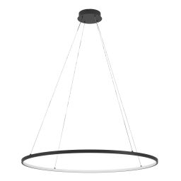 Eglo Parruta lampa wisząca 1x40 W czarna 901637