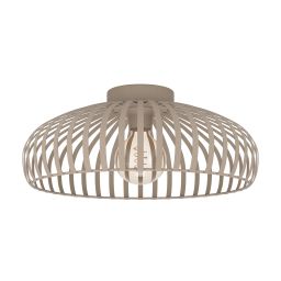 Eglo Mogano lampa podsufitowa 1x40 W piaskowa 901747