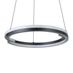 Eglo Mezzomonte lampa wisząca 1x20 W czarna 901822