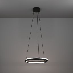 Eglo Mezzomonte lampa wisząca 1x20 W czarna 901822