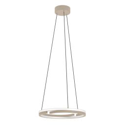 Eglo Mezzomonte lampa wisząca 1x20 W piaskowa 901824