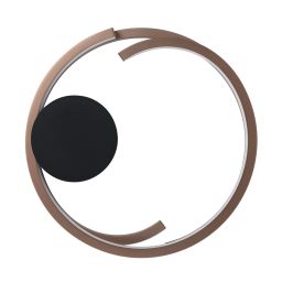 Eglo Mezzomonte lampa podsufitowa 1x20 W brązowa 901825