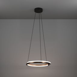 Eglo Mezzomonte lampa wisząca 1x20 W brązowa 901826