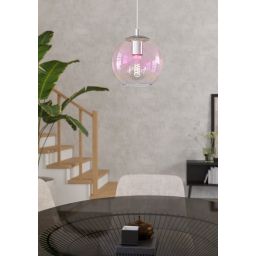 Eglo Ariscani lampa wisząca 1x40 W opal 901918