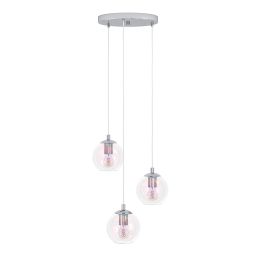 Eglo Ariscani lampa wisząca 3x40 W opal 901921