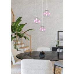 Eglo Ariscani lampa wisząca 3x40 W opal 901921