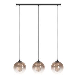 Eglo Ariscani lampa wisząca 3x40 W brązowa 901924