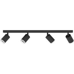 Eglo Melitello-Z lampa podsufitowa 4x3,7 W czarna 901942