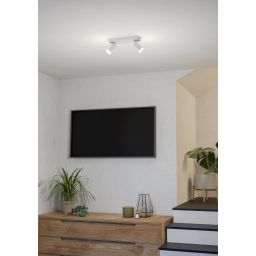 Eglo Melitello-Z lampa podsufitowa 2x3,7 W biała 901943