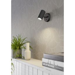 Eglo Portillo kinkiet 1x5 W czarny 902031