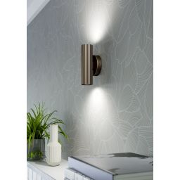 Eglo Portillo kinkiet 2x5 W brązowy 902036