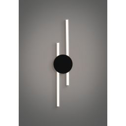 Eglo Venticello kinkiet 1x28 W czarny 902123