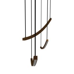 Eglo Villeggi lampa wisząca 1x22 W mosiądz 902167