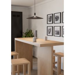 Eglo Conomavilla-Z lampa wisząca 1x15,5 W biała-czarna 902183