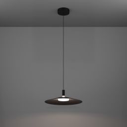 Eglo Conomavilla-Z lampa wisząca 1x15,5 W biała-czarna 902183