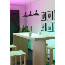 Eglo Conomavilla-Z lampa wisząca 3x7 W biała-czarna 902184