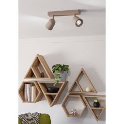 Eglo Camaldoli lampa podsufitowa 2x10 W beżowa 902344