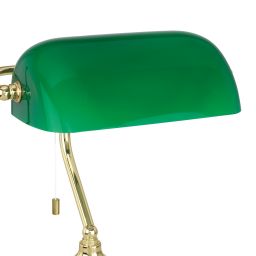 Eglo Banker lampa biurkowa 1x60 W zielona 90967