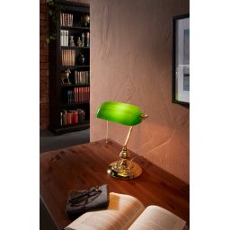 Eglo Banker lampa biurkowa 1x60 W zielona 90967