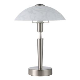 Eglo Solo lampa stołowa 1x60 W biała 91238