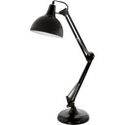 Eglo Borgillio lampa biurkowa 1x40 W czarna 94697